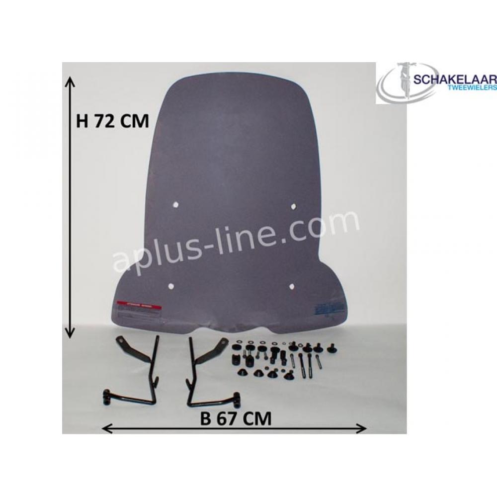 Windscherm Peugeot Kisbee Smoke Hoog Model Aplus